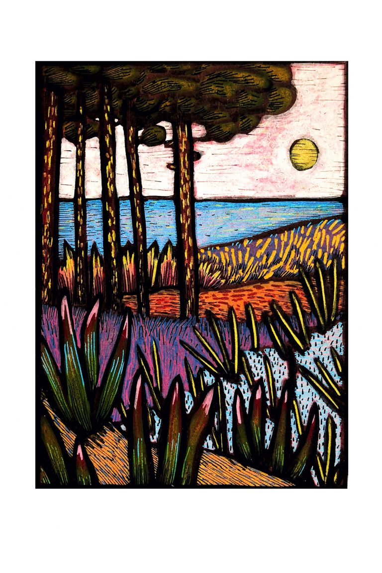 Jardin secret — œuvre de Pauline Beugniot, artiste peintre dans le Médoc