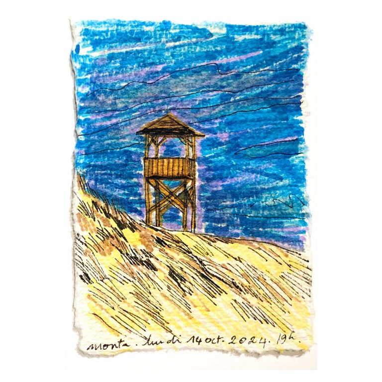 Vigie CHM — œuvre de Pauline Beugniot, artiste peintre dans le Médoc